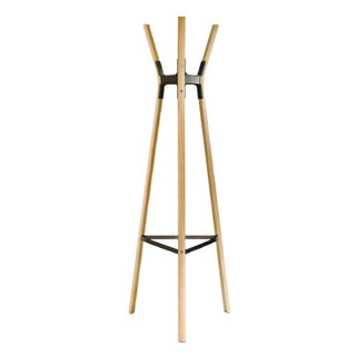 Magis Steelwood Coat Stand Magis Natural beech/Black - Buy now on ShopDecor - Discover the best products by MAGIS design