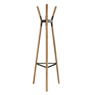 Magis Steelwood Coat Stand Magis American walnut/Black - Buy now on ShopDecor - Discover the best products by MAGIS design