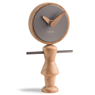 Nomon Nena table clock Graphite - Buy now on ShopDecor - Discover the best products by NOMON design