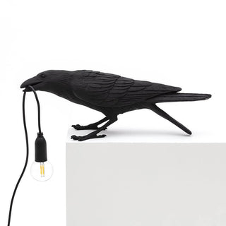 Seletti Bird Lamp Playing table lamp Black - Buy now on ShopDecor - Discover the best products by SELETTI design