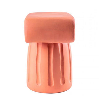 Seletti Magna Graecia Capitello terracotta side table - Buy now on ShopDecor - Discover the best products by SELETTI design
