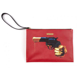 Seletti Toiletpaper Pouch Bag Revolver - Buy now on ShopDecor - Discover the best products by TOILETPAPER HOME design