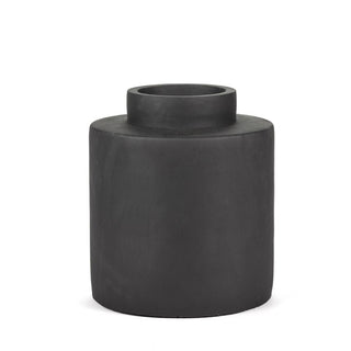 Serax Black Ancient flower pot L black h. 27 cm. Buy on Shopdecor SERAX collections