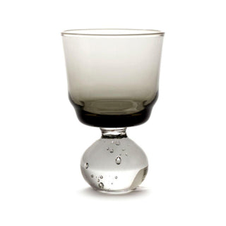 Serax Eternal Snow stem glass S smoky grey Buy now on Shopdecor