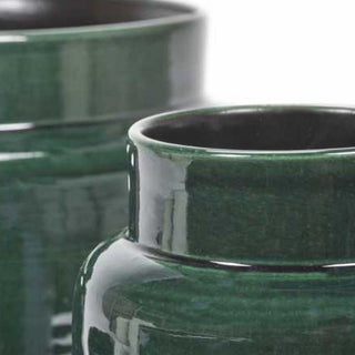 Serax Glazed Shades flower pot dark green h. 36 cm. Buy on Shopdecor SERAX collections