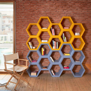 Slide Hexa self supporting bookcase Buy on Shopdecor SLIDE collections