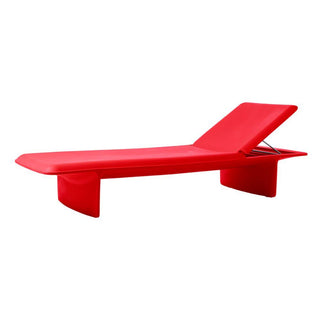 Slide Ponente sun lounger Flame red Buy on Shopdecor SLIDE collections