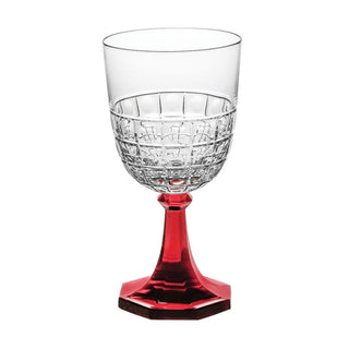 Vista Alegre Empório goblet with red stem Buy on Shopdecor VISTA ALEGRE collections